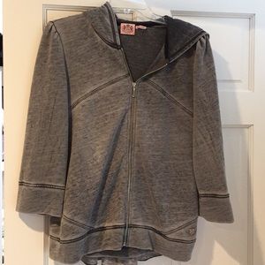 Juicy couture peplum hoodie